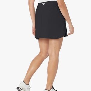 Womens Columbia PFG (Performance Fishing gear) Black Skort Size Small